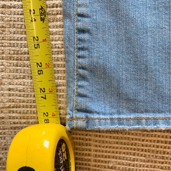 Lucky Brand Dungarees Vintage Light Blue Flare Jeans - Picture 4 of 12